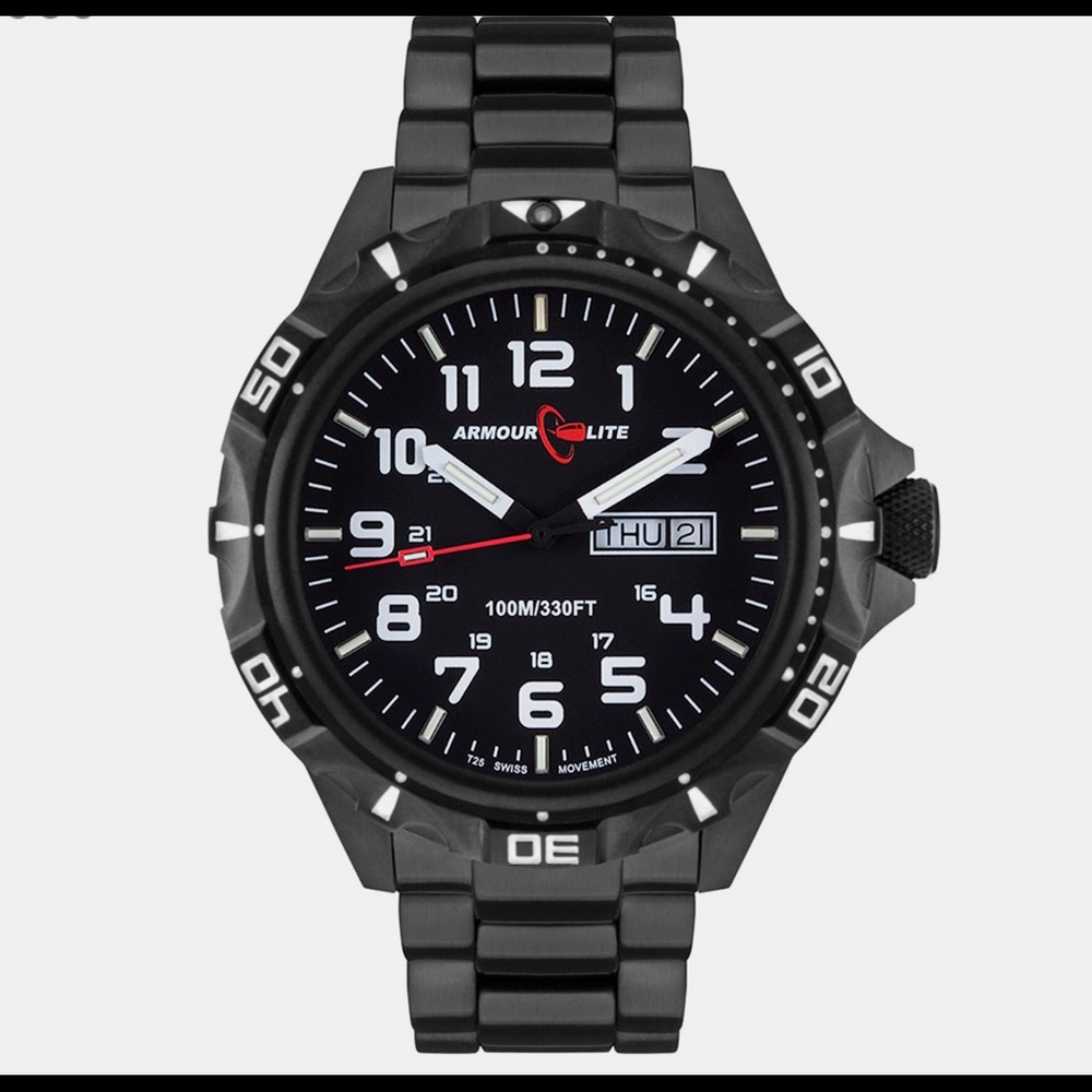 ArmourLite Tritium Professional Shatterproof Watch